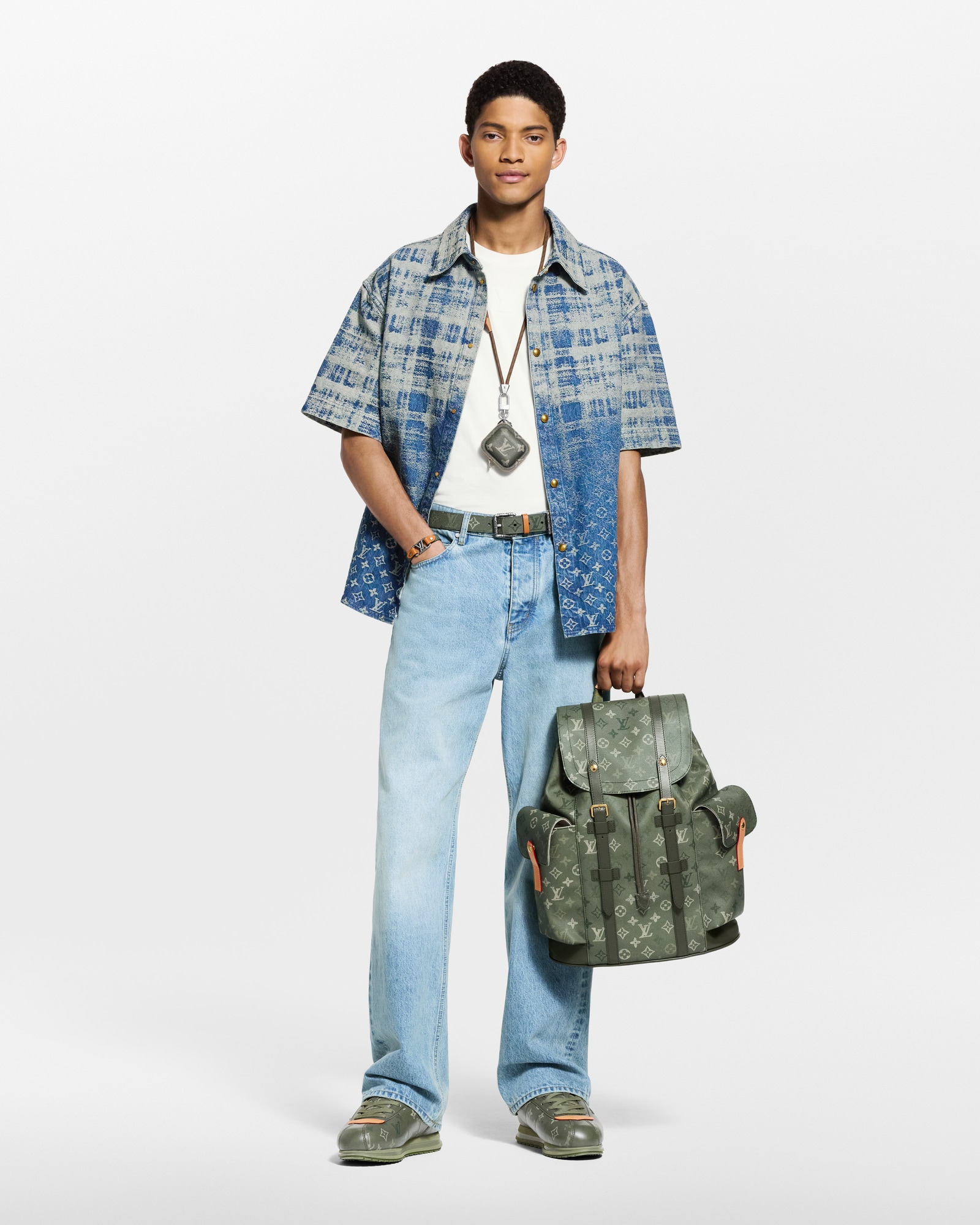 デニム ショートスリーブシャツ ｜ルイ・ヴィトン 公式サイト - 1AJC88